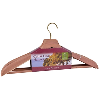 cedar clothes hangers