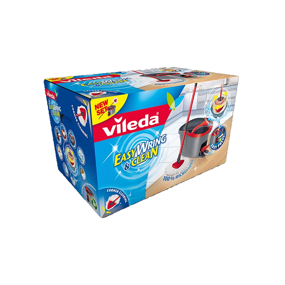 VILEDA Easy Wring & Clean Set (mop and bucket)--Wing On NETshop