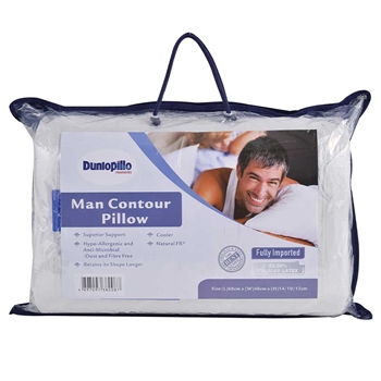 Dunlopillo Man Contour Pillow