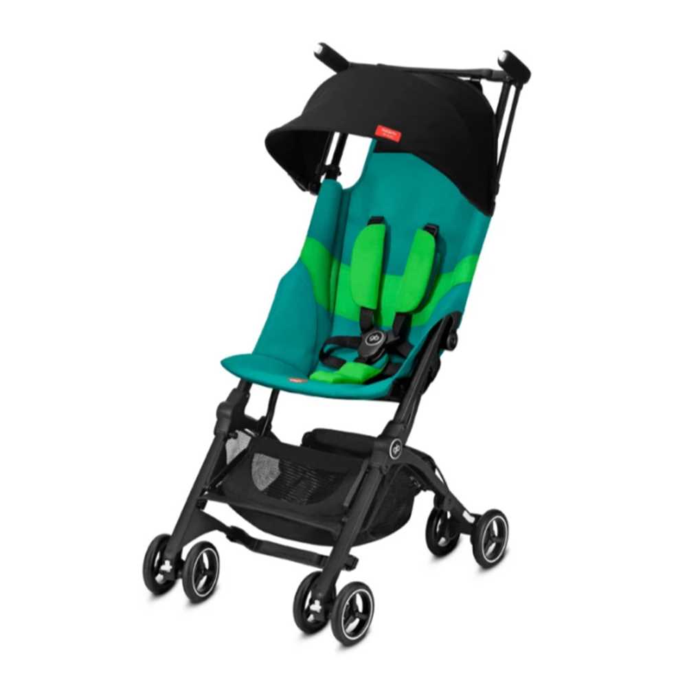 gb Gold Pockit Stroller 619000209 Peacock Blue Wing On NETshop