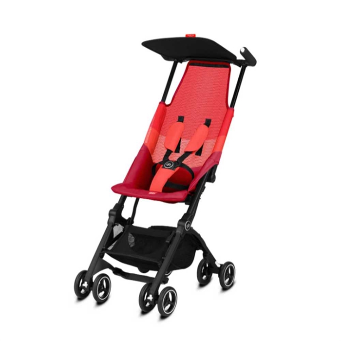 gb Gold Pockit Air Stroller 619000265(Rose Red)--Wing On NETshop