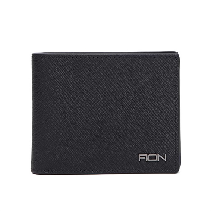 FION LEATHER WALLET Black FCAMCOS052BLKBLK Wing On NETshop